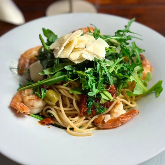 Spaghetti mit Muscheln